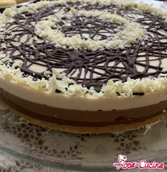 Torta ai tre cioccolati