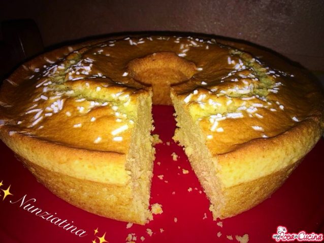 Torta soffice al latte (Bimby)