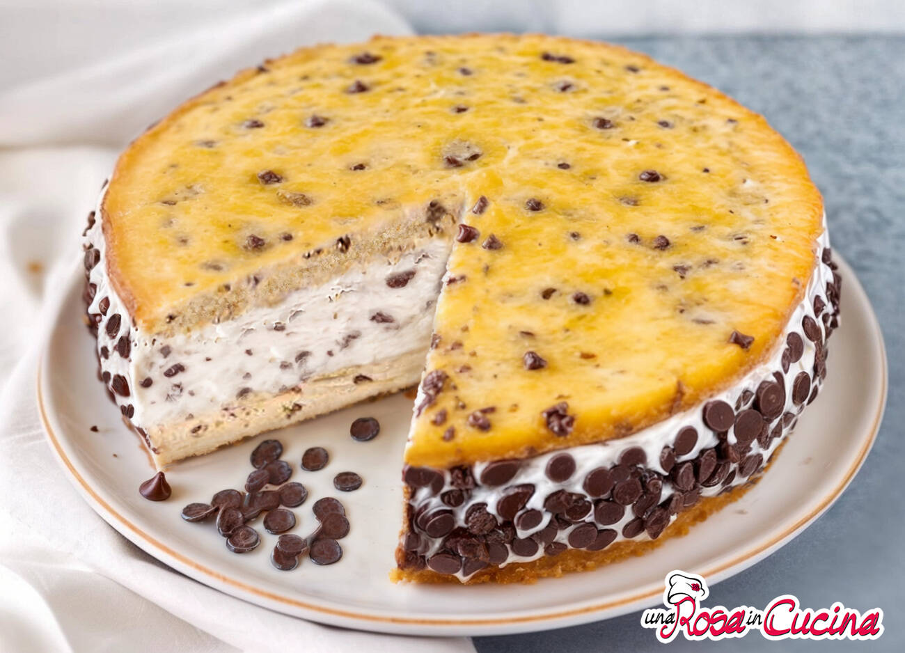 Torta gelato cookies
